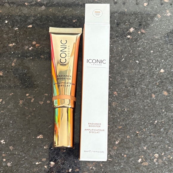 Iconic London Radiance Booster in Caramel Glow 1.01 fl oz New in Box - Picture 1 of 5